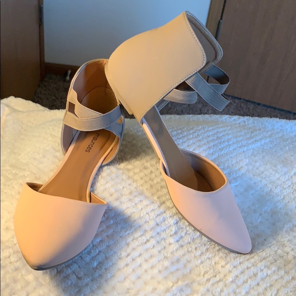 Strappy flats from Maurice’s. Size 8.5